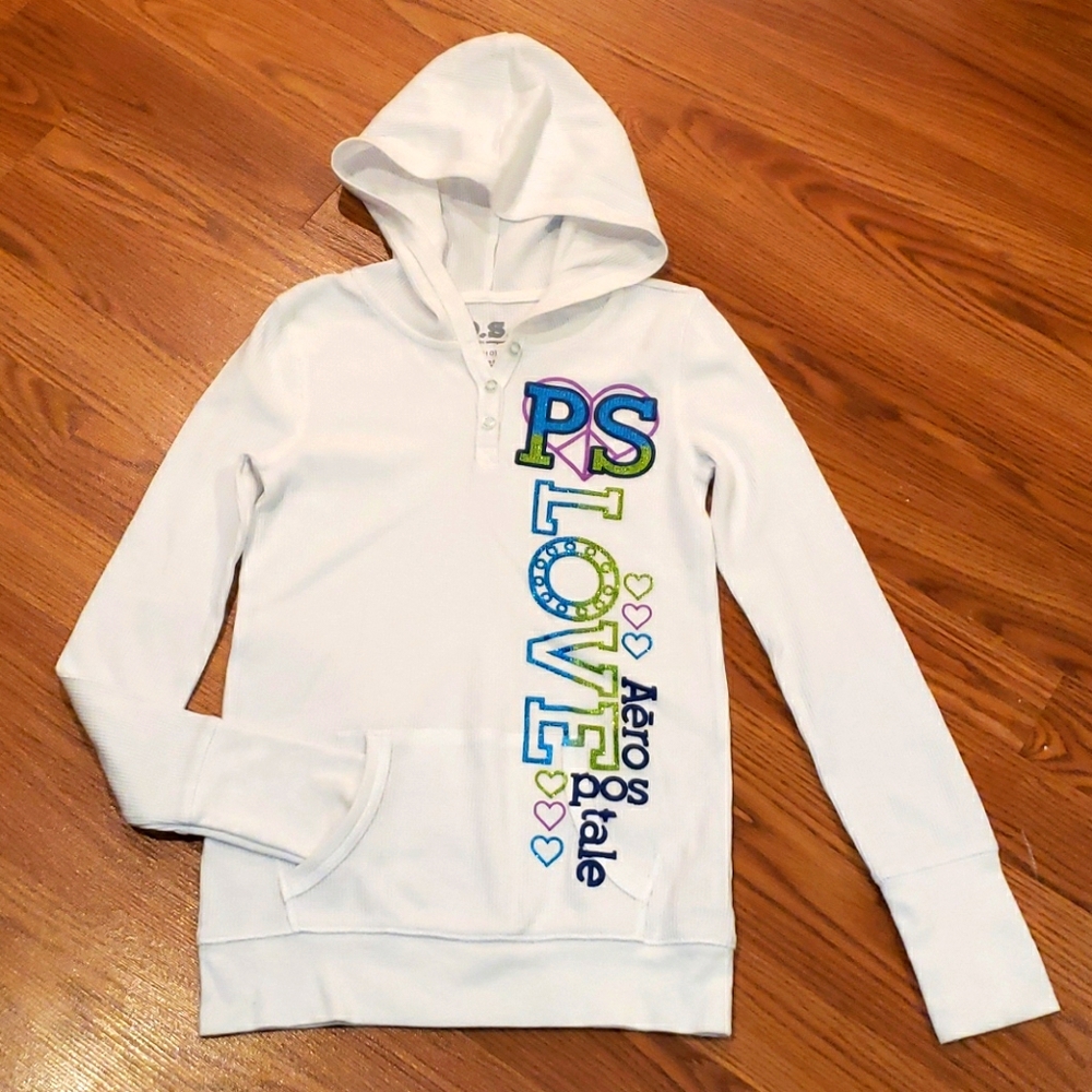 P.S. from Aeropostale Pullover Hoodie (Size 10/M)